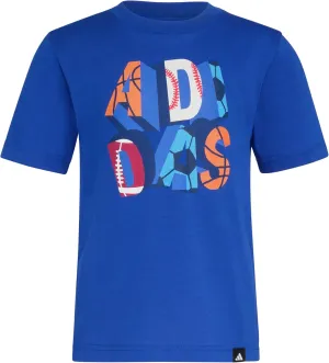 adidas Boys' Short Sleeve Graphic Tee Shirt