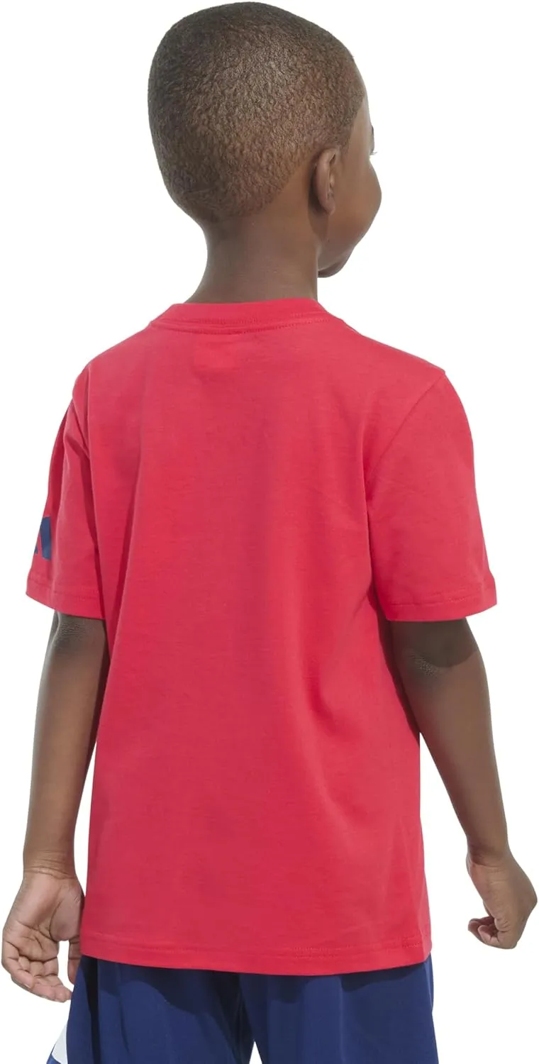 adidas Boys' Short Sleeve Graphic Tee Shirt