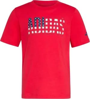 adidas Boys' Short Sleeve Graphic Tee Shirt