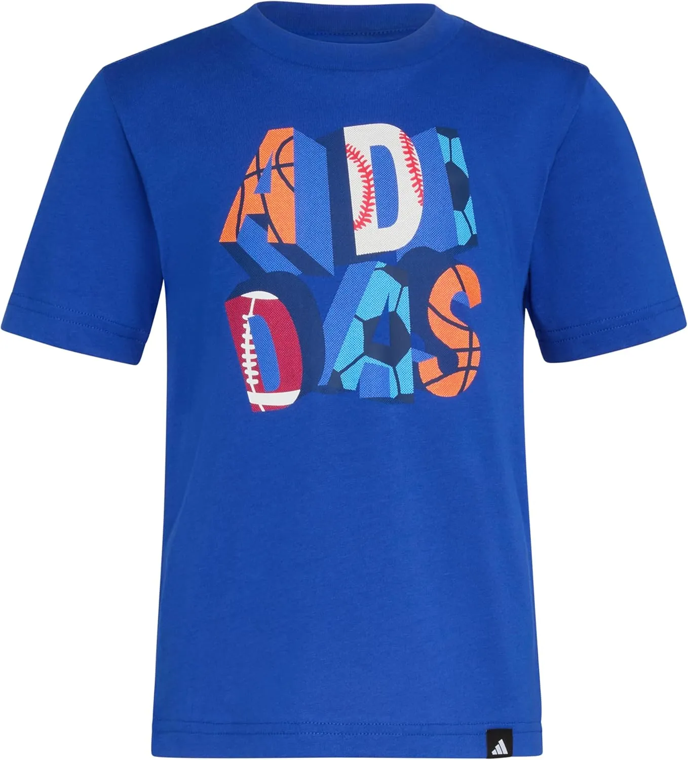 adidas Boys' Short Sleeve Graphic Tee Shirt