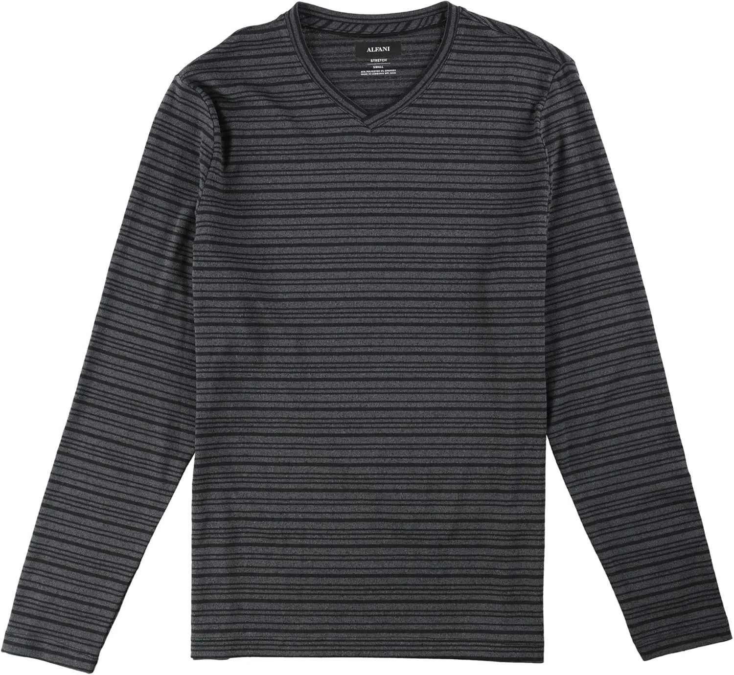 Alfani Mens Striped Knit Pullover Sweater, Blue, XX-Large