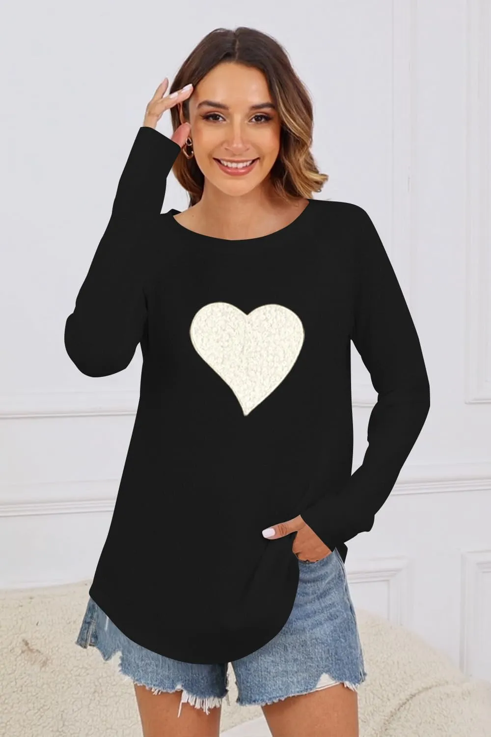 Aoang Women Fall Fashion 2025 Texture Knit Tunic Sweater