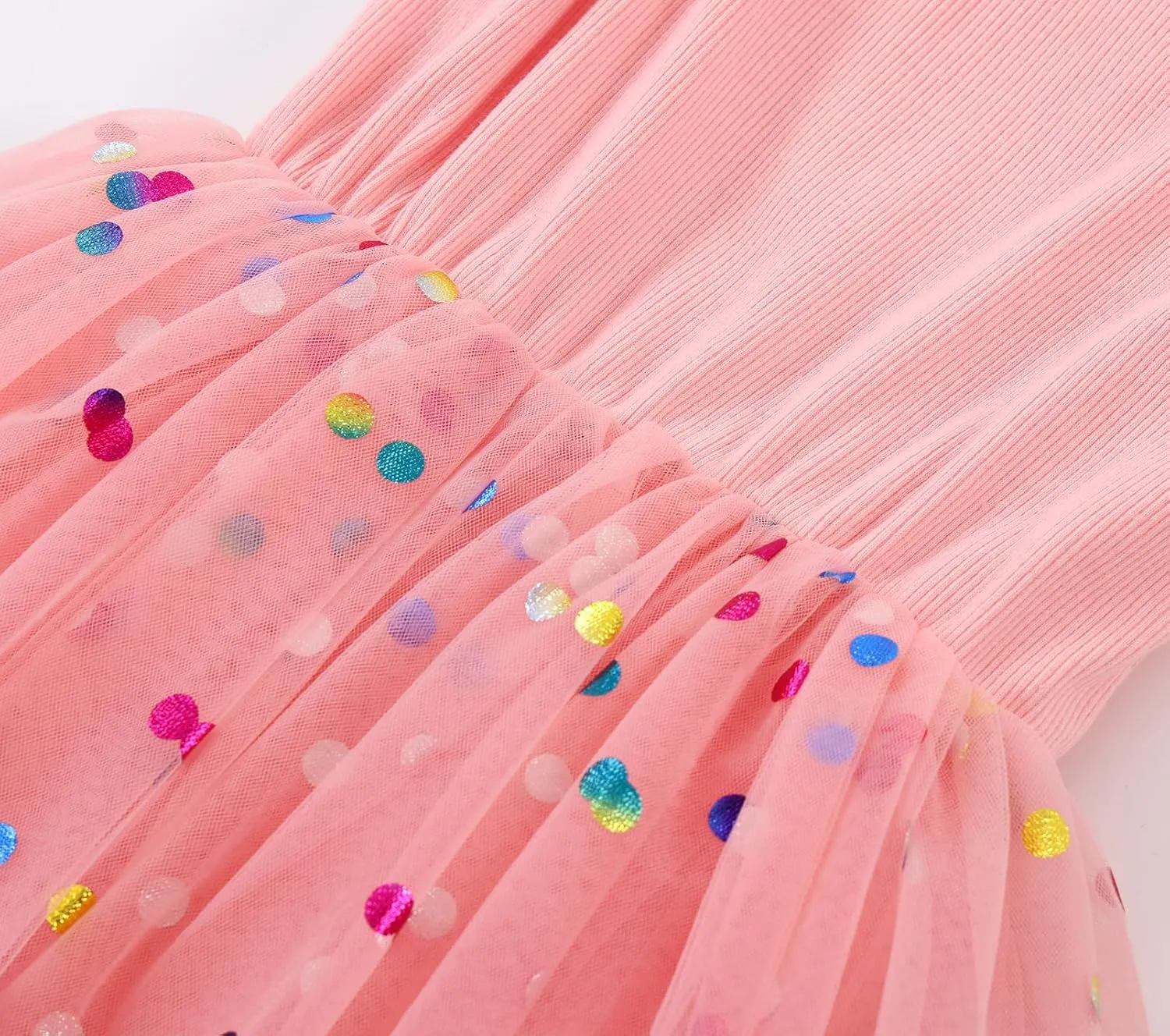 Baby Girls Tutu Dress Long Sleeve Toddler Sleeveless Dresses Infant Tulle Sundress
