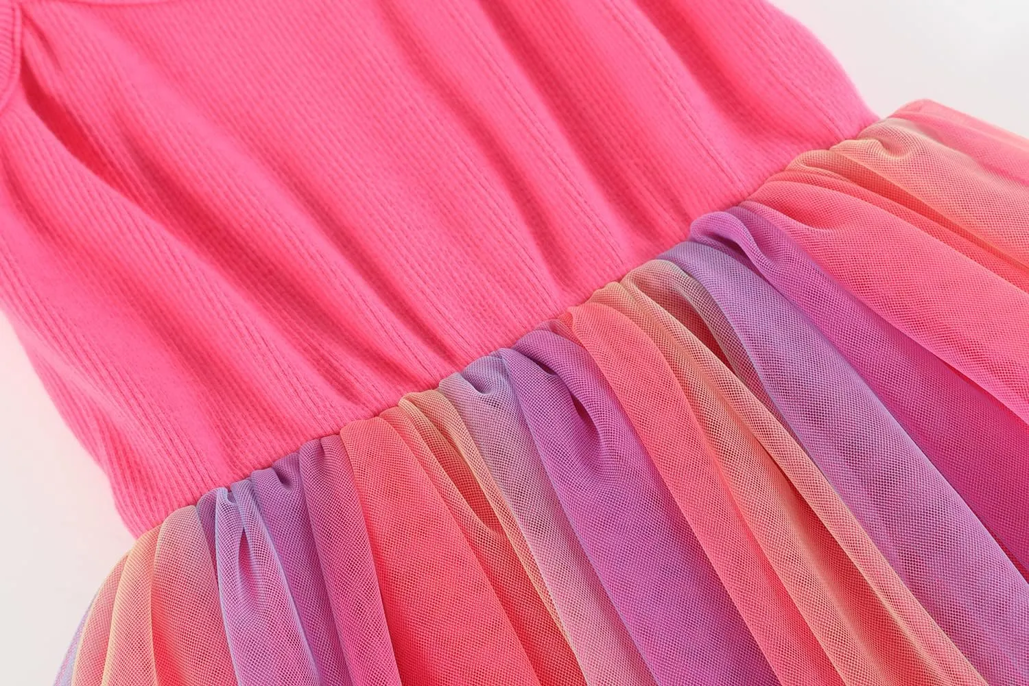 Baby Girls Tutu Dress Long Sleeve Toddler Sleeveless Dresses Infant Tulle Sundress