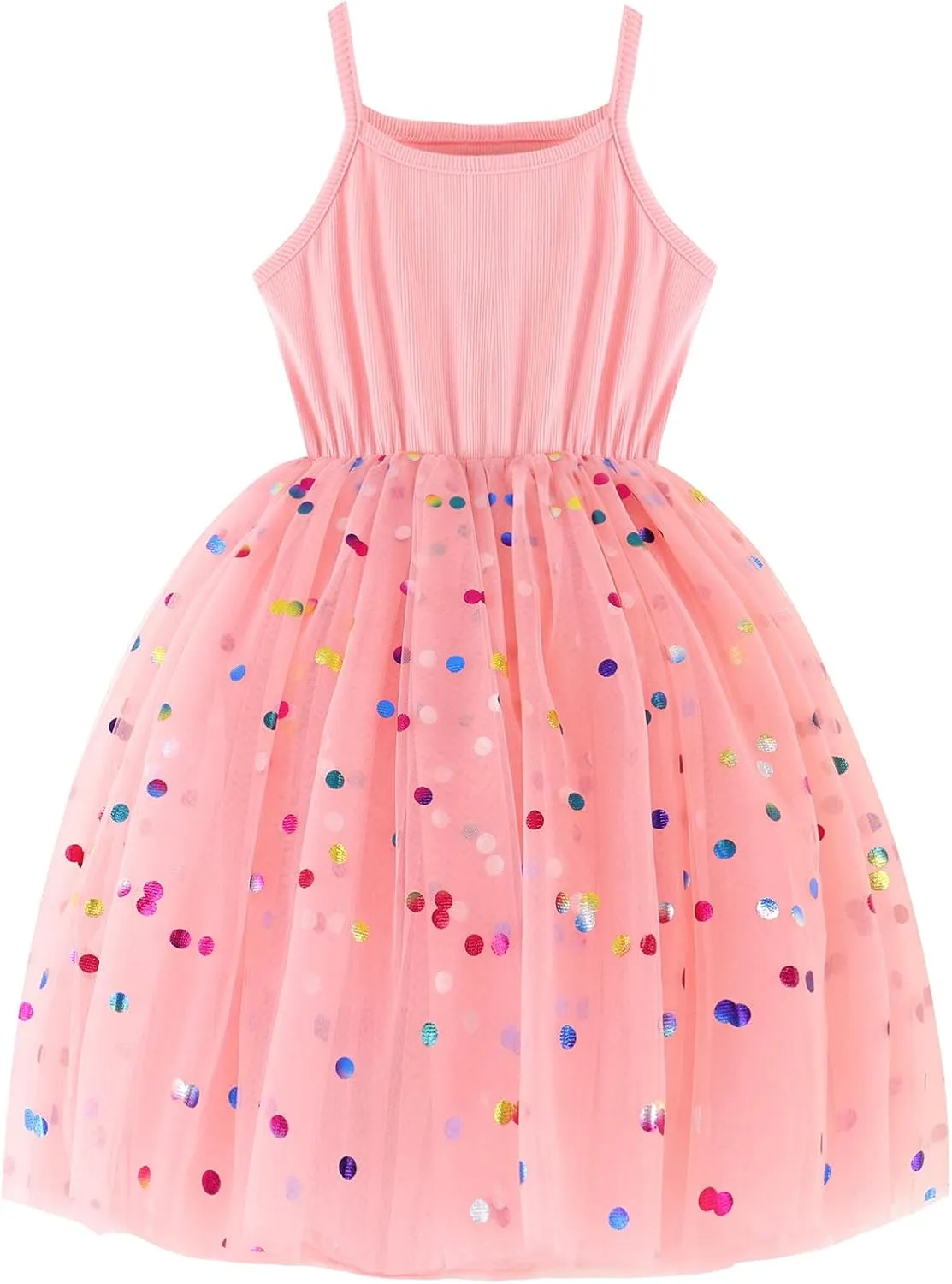 Baby Girls Tutu Dress Long Sleeve Toddler Sleeveless Dresses Infant Tulle Sundress