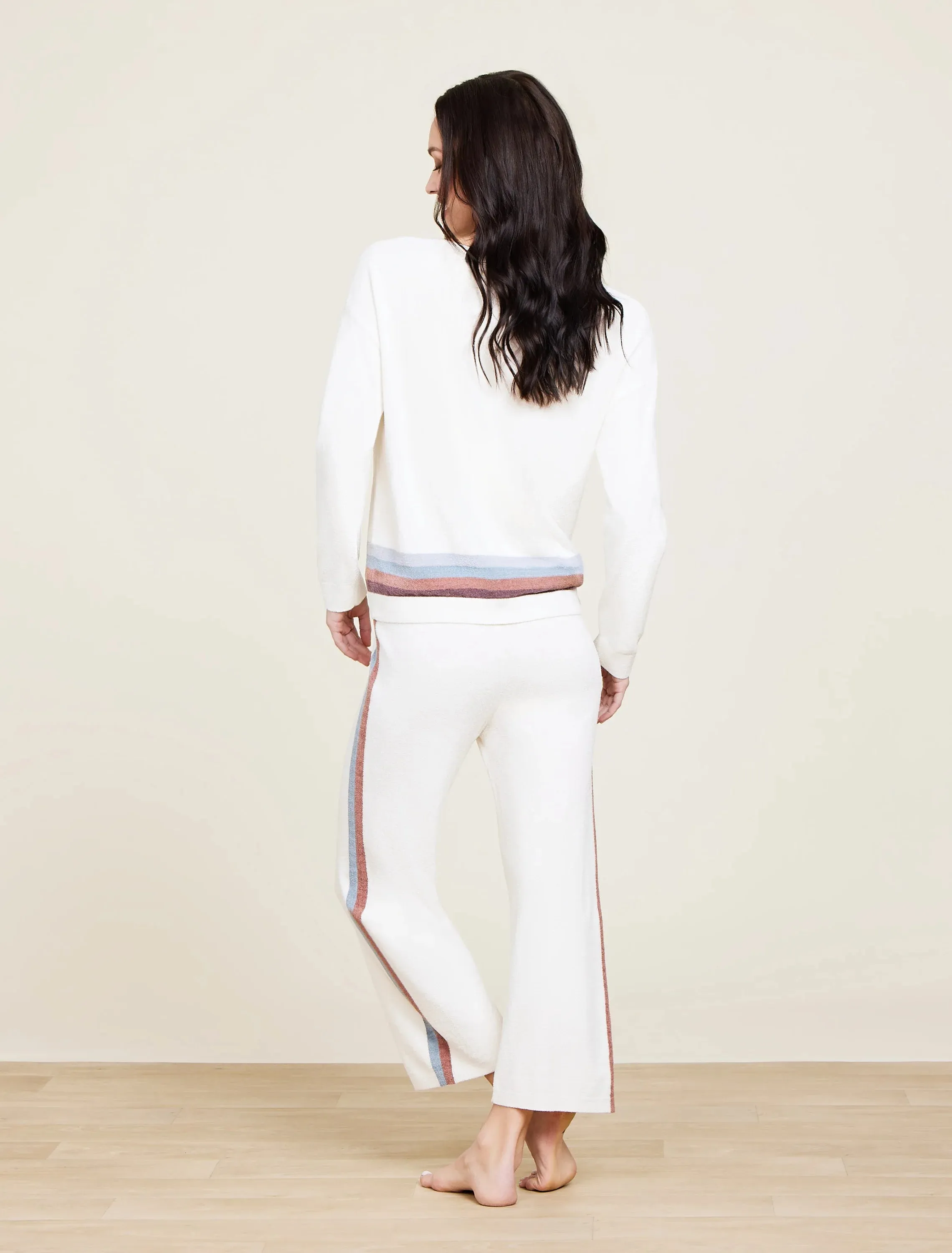 Barefoot Dreams CozyChic Ultra Lite® Multi Stripe Pullover