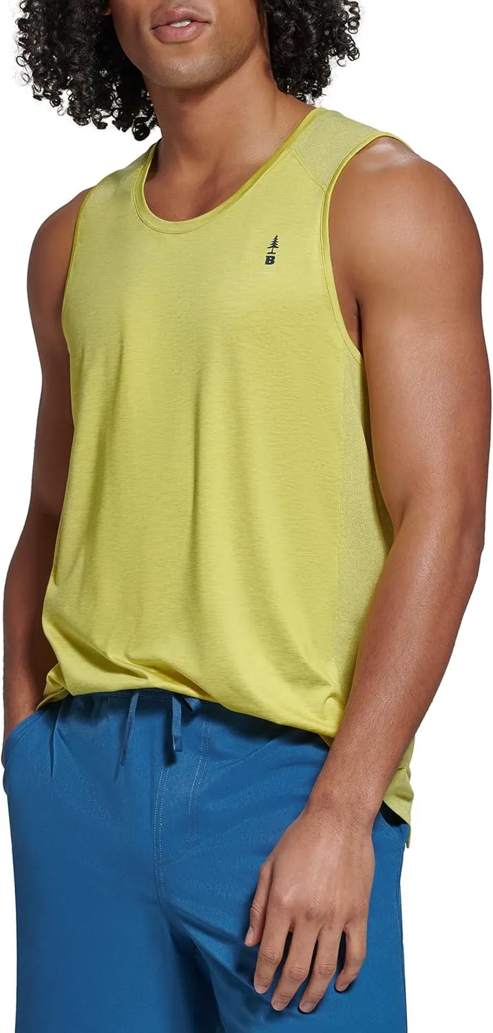 BASS OUTDOOR Men's Pullover Knit Active Tank Top