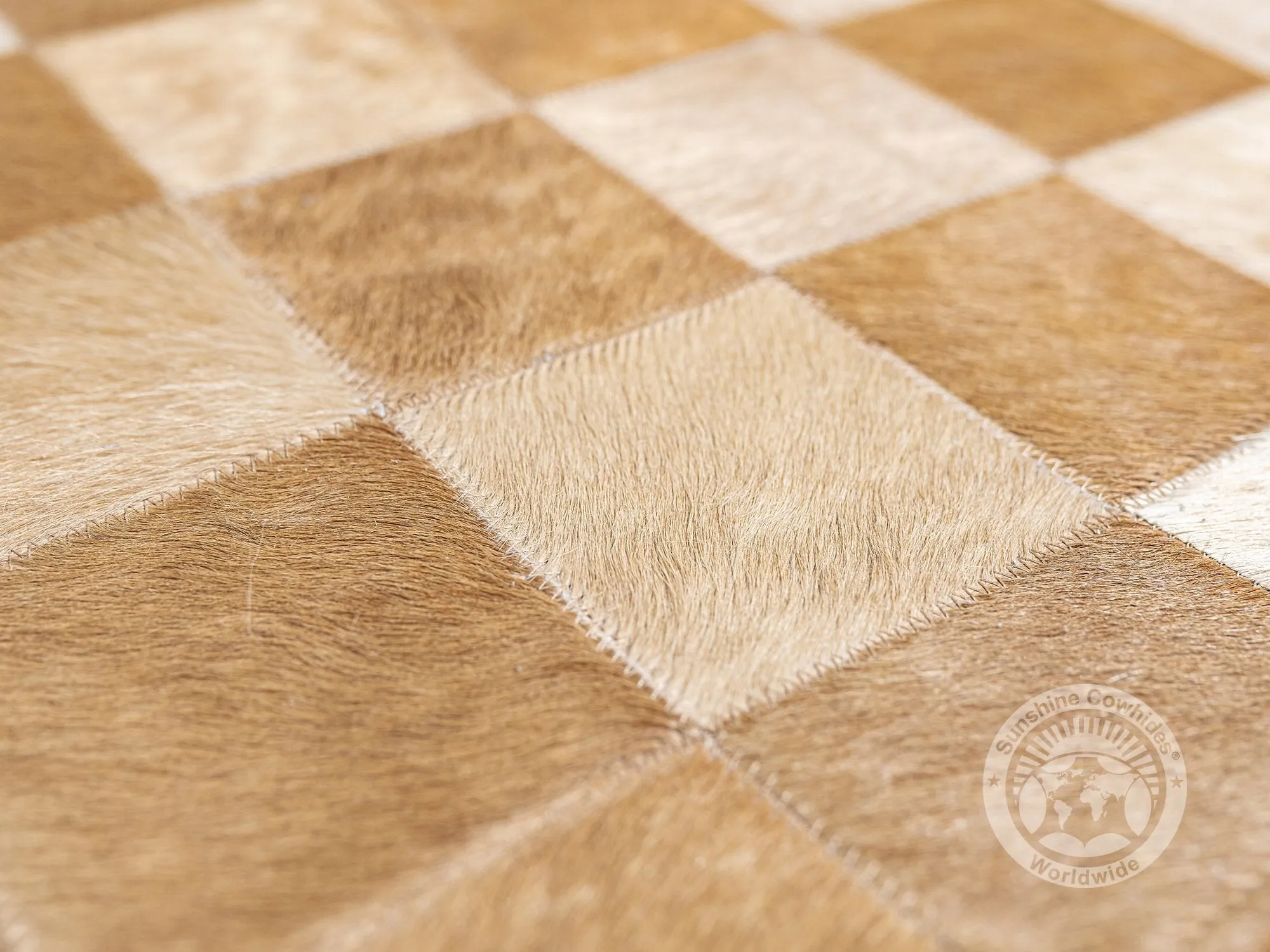 Beige - Designer Rugs - Squares