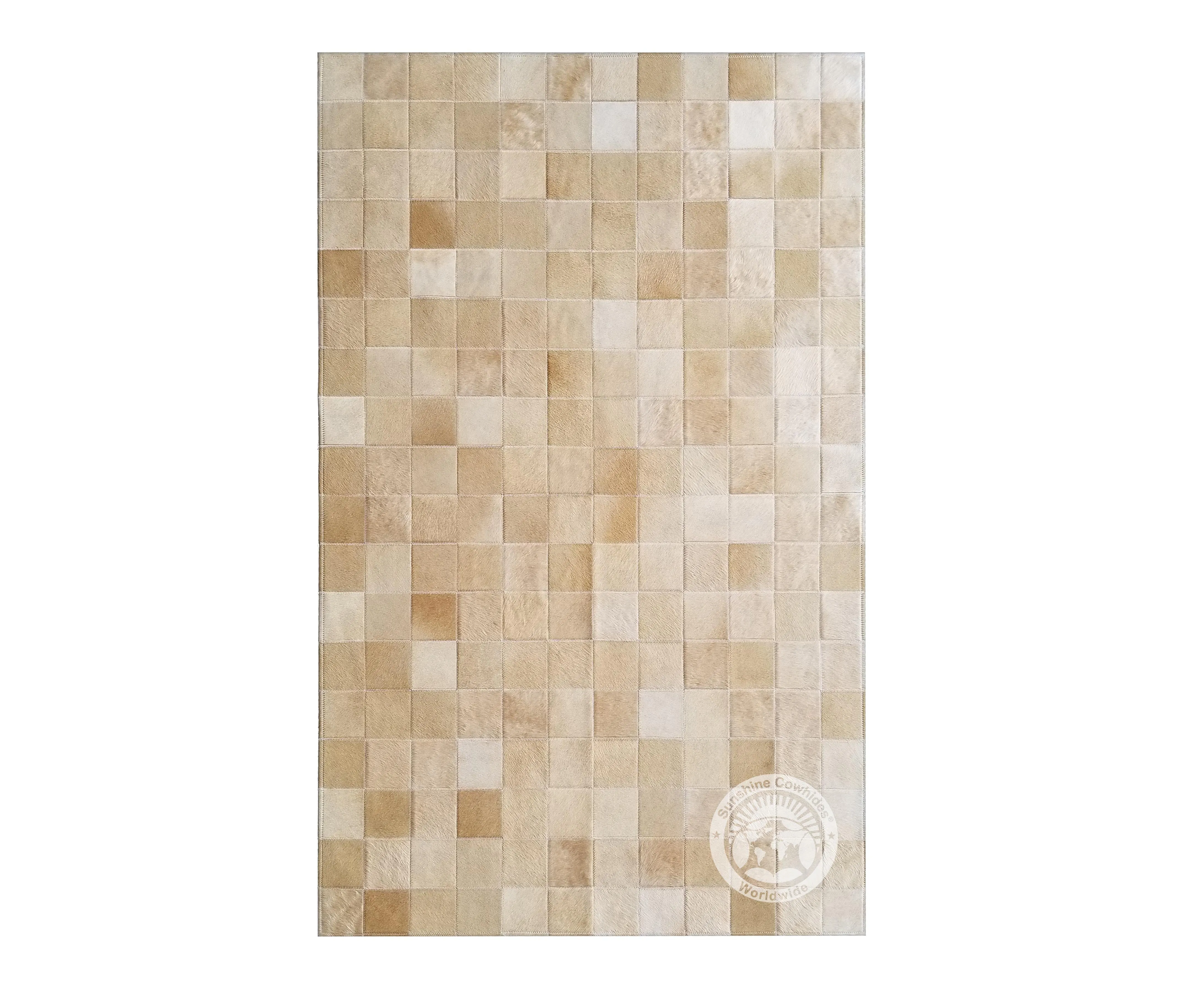 Beige - Designer Rugs - Squares