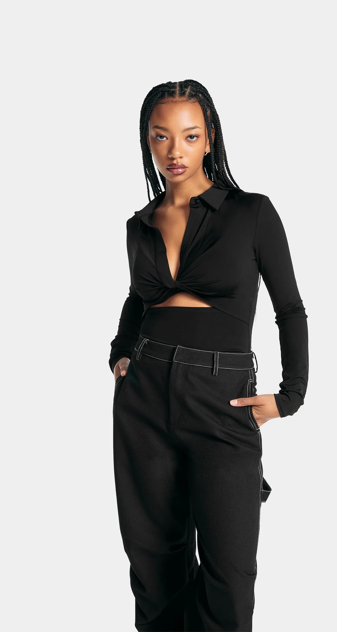 Black Tanae Top