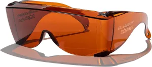 BluBlocker, StarShield Fit Over Sunglasses with Scratch Resistant Lens | Blocks 100% of Blue Light and UVA & UVB Rays | Retro | Gender Neutral for Men, Women, & Everyone | Blue Blocker | 2355K |