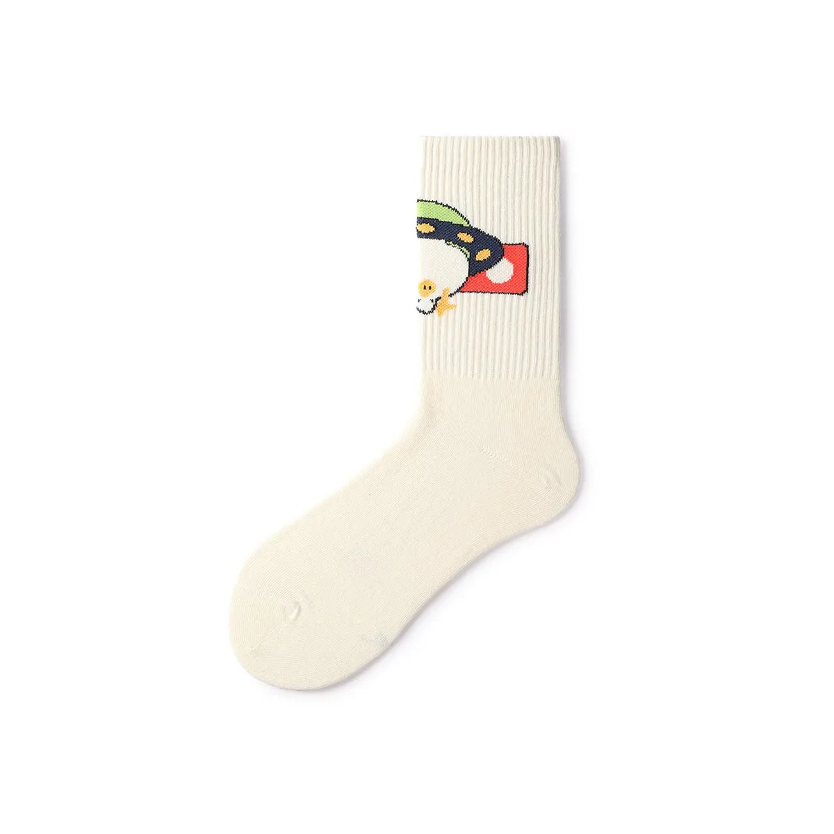 Click Me All-season Unisex 5pcs Crew Socks Set