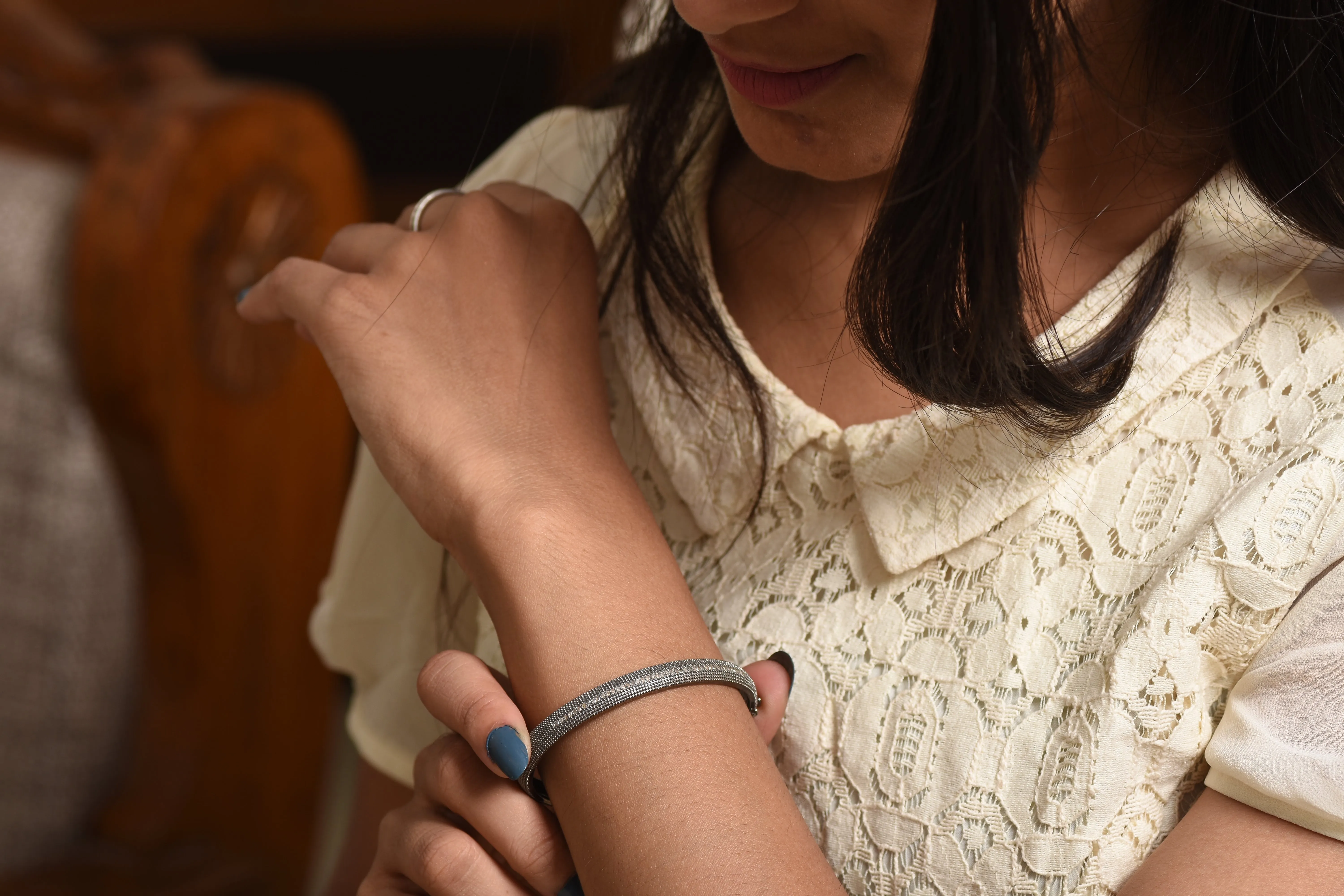 Designer Openable Diamond Bangle
