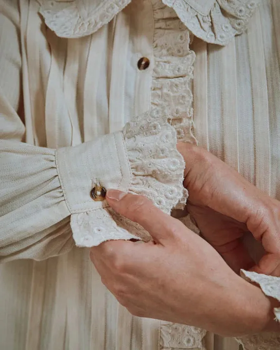Emile & Ida Ange Vintage Shirt Cream