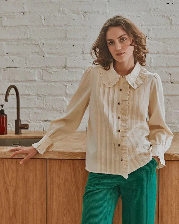 Emile & Ida Ange Vintage Shirt Cream