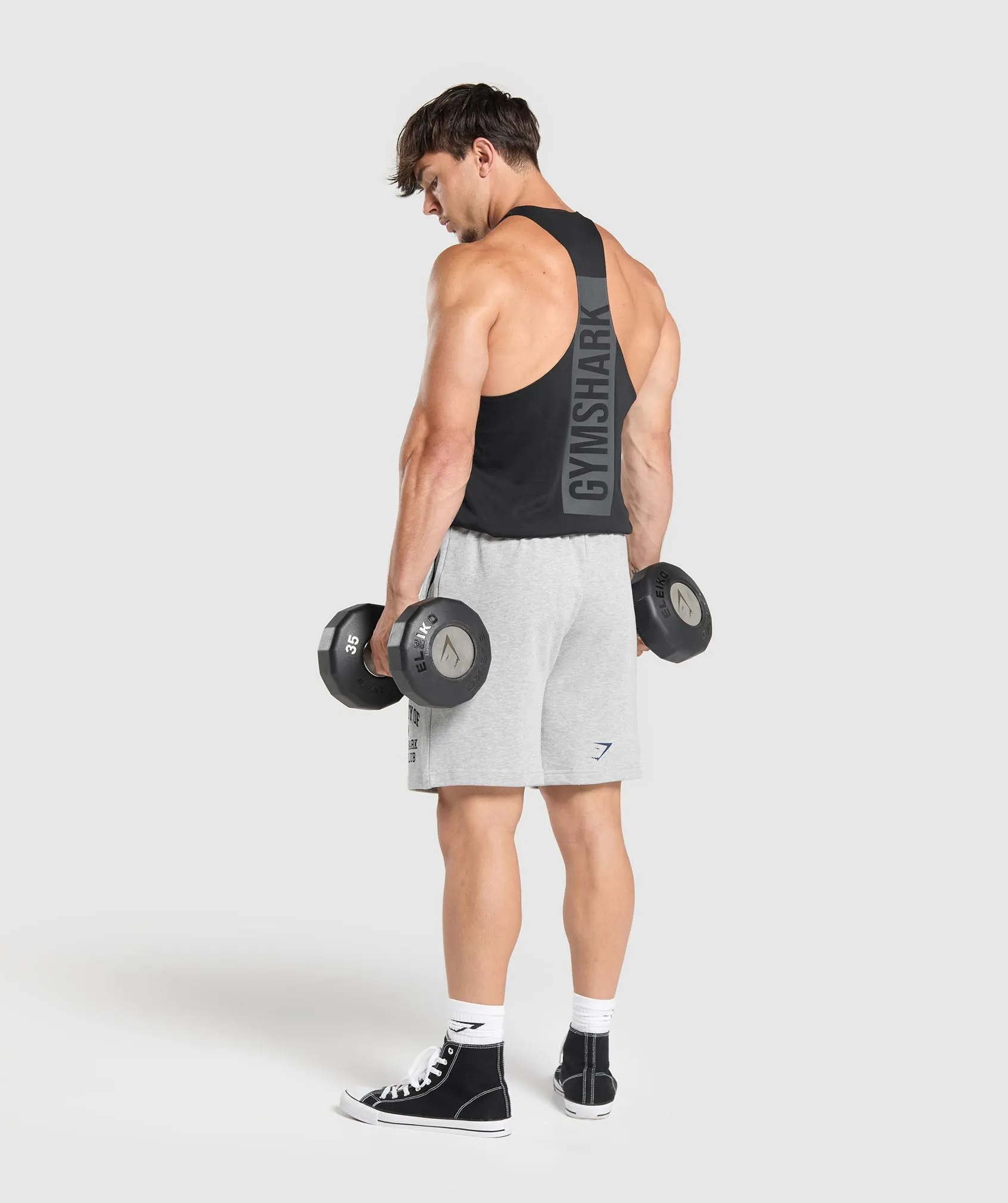 Gymshark Bold Stringer - Black