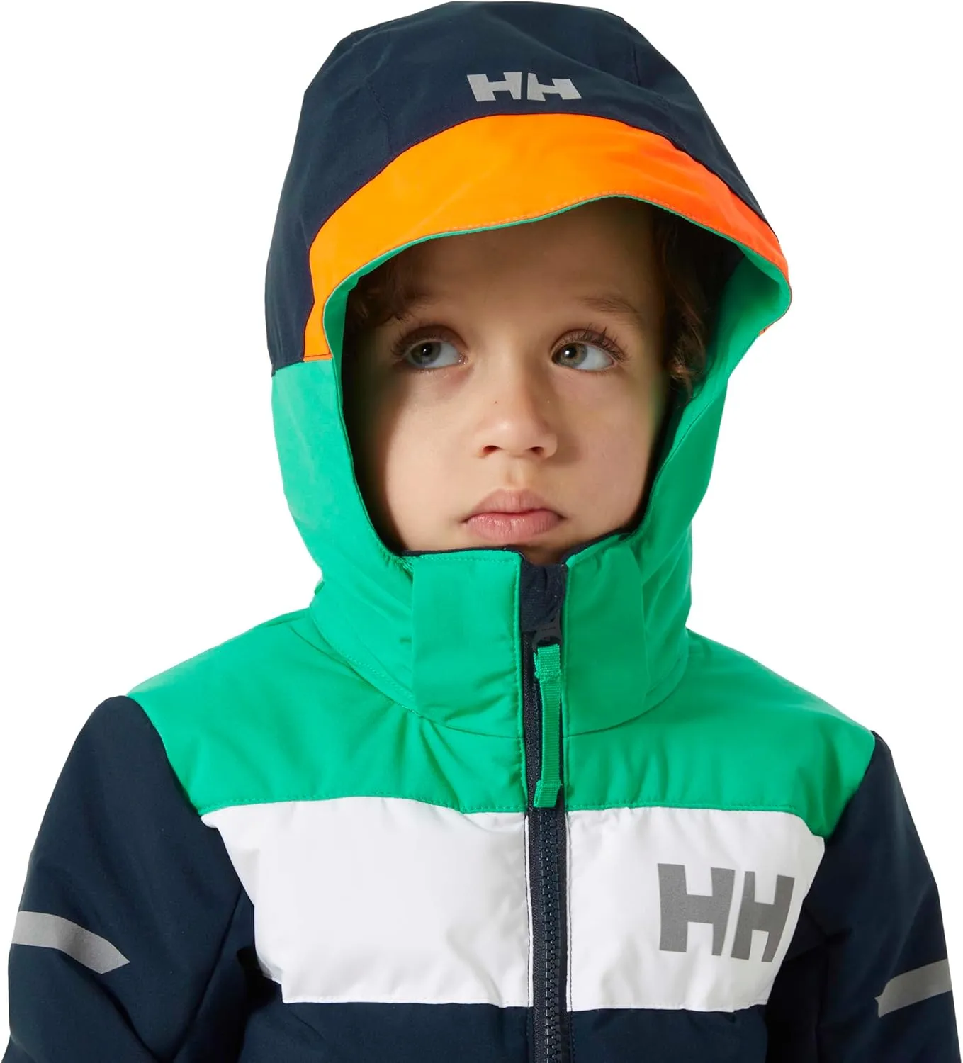 Helly-Hansen Kids Vertical Insulated Jacket - Kids Unisex Winter Coat, Waterproof, Windproof, Breathable, Warm Outerwear