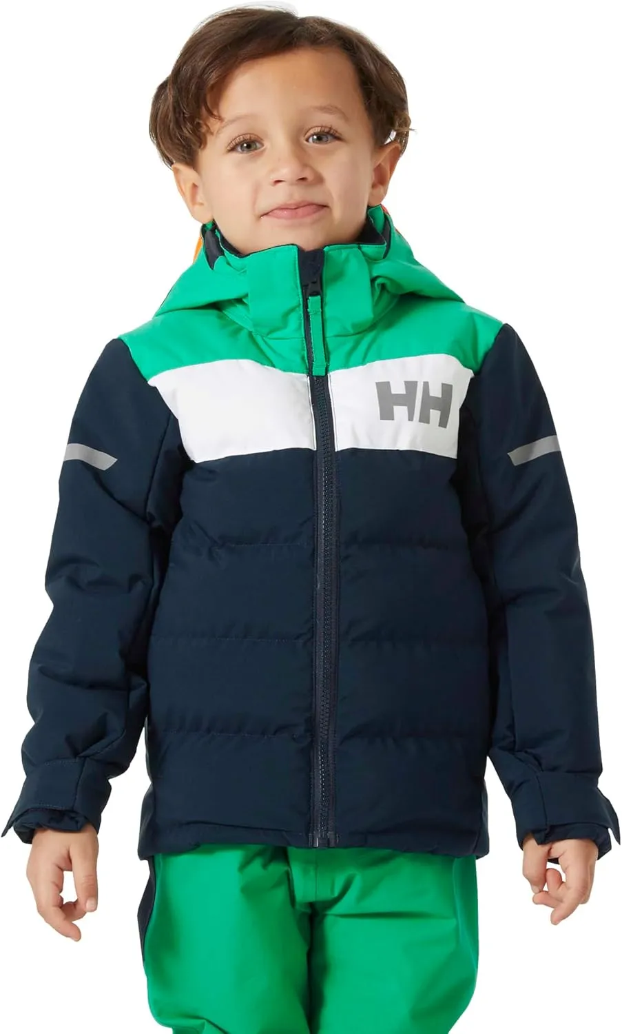 Helly-Hansen Kids Vertical Insulated Jacket - Kids Unisex Winter Coat, Waterproof, Windproof, Breathable, Warm Outerwear