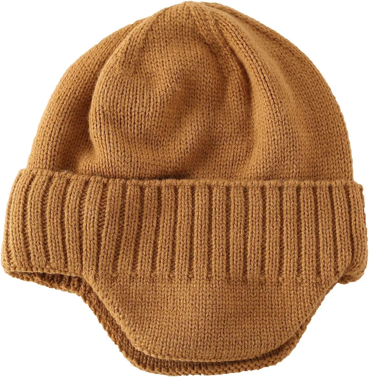 Home Prefer Mens Winter Hat Knit Earflap Hat Stocking Caps with Ears Beanie Hat