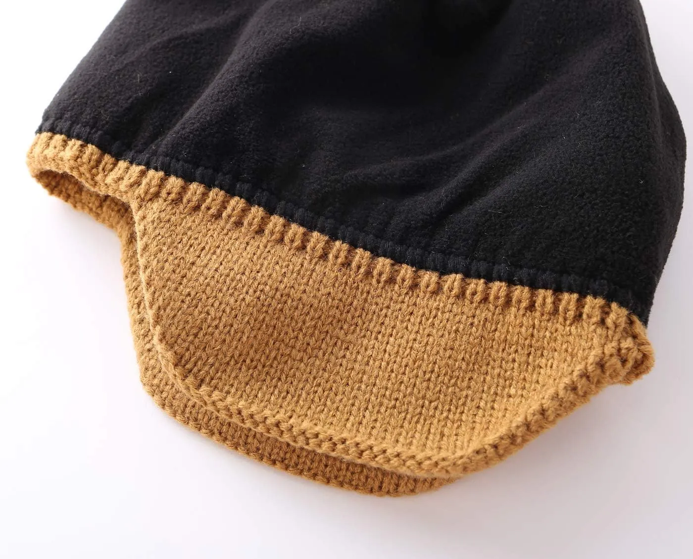 Home Prefer Mens Winter Hat Knit Earflap Hat Stocking Caps with Ears Beanie Hat