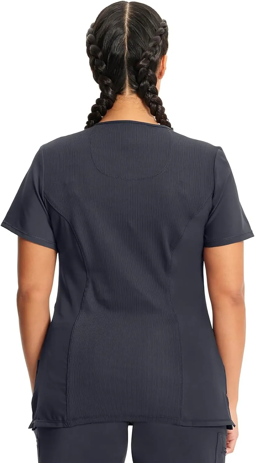 Infinity Cherokee Women Nurse Scrubs Top Mock Wrap 2625A