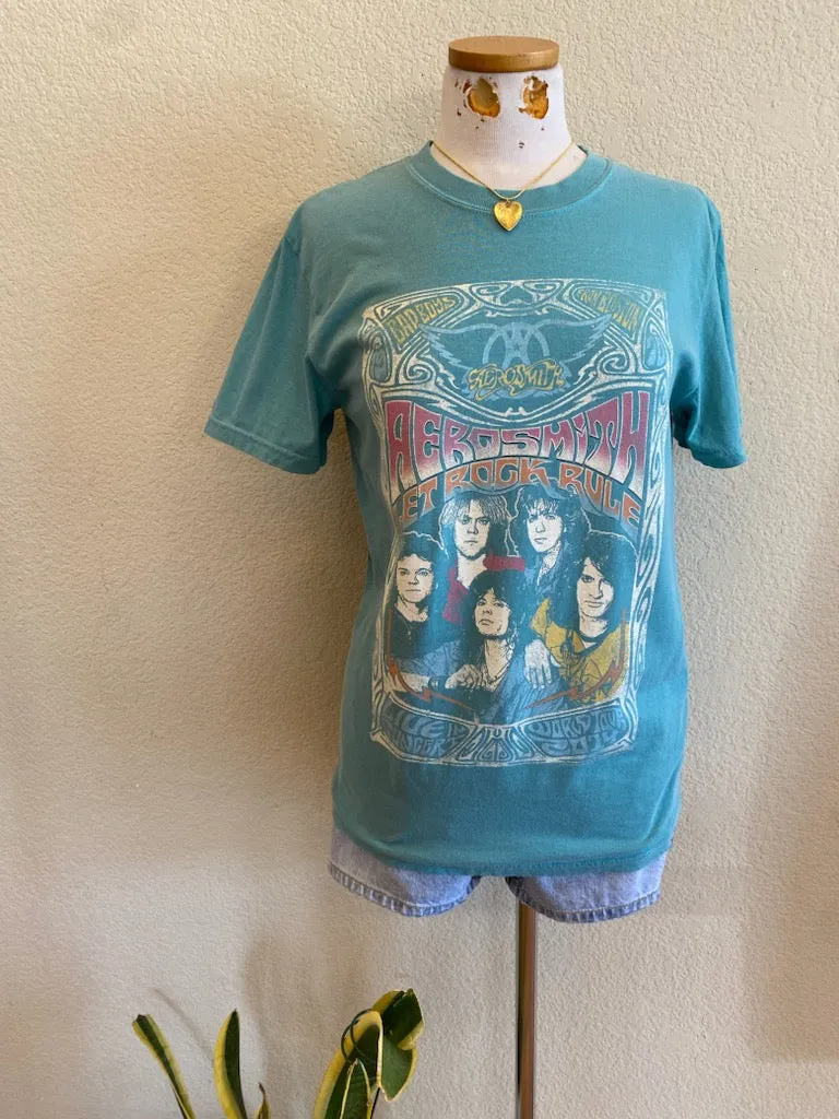 'LET ROCK RULE' AEROSMITH TEE