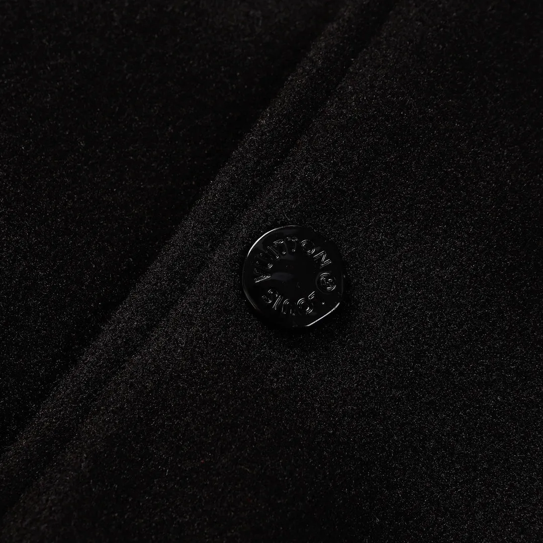 Louis Vuitton Black Embroidered Sleeve Varsity Jacket