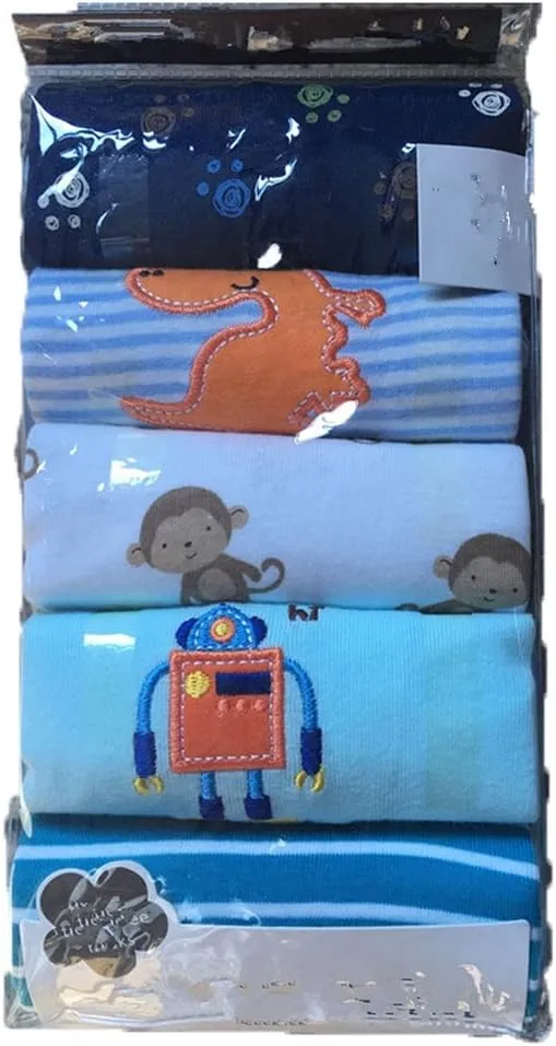 Monvecle Unisex Baby Multi Pieces Newborn to Toddler Cotton Long Pants Shorts Gift Sets