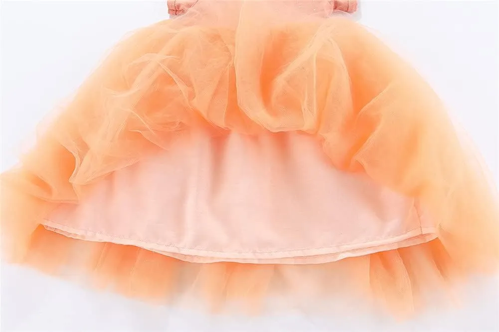Mud Kingdom Sparkly Girls Tutu Dress Princess Plain Cute