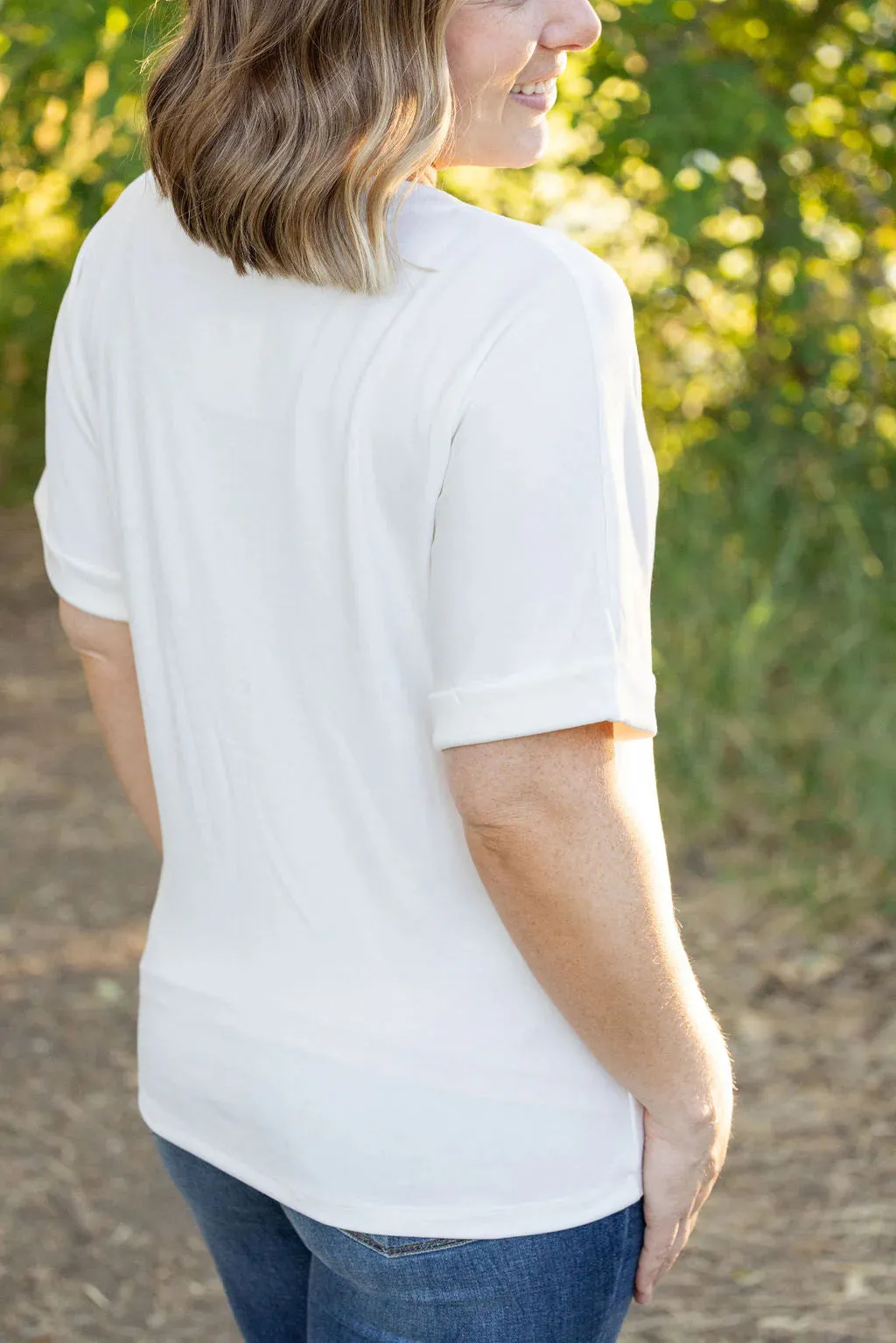 Selene Relaxed Top (White)