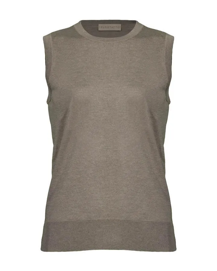 Silk Cashmere Blend Tank Top