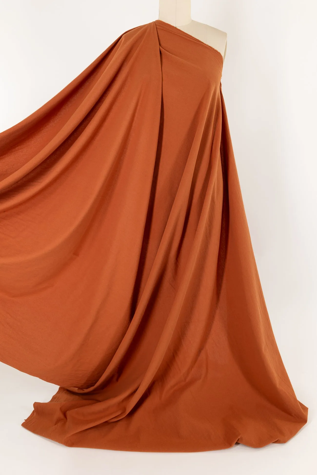 Terra Cotta Cotton Woven